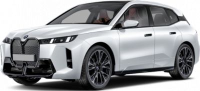 Sleek electric luxury SUV with dual kidney grille and LED headlights