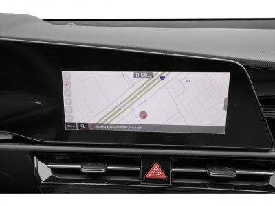 Touchscreen navigation display and dashboard controls