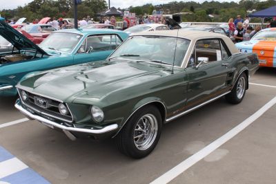 1967 Ford Mustang I Hardtop (facelift 1966) 3/4 front-left view
