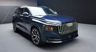 2027 Audi Q9 3/4 front-right view