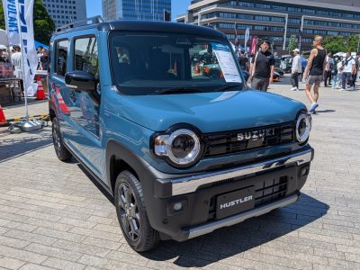 2027 Suzuki Hustler II (facelift 2026) 3/4 front-right view