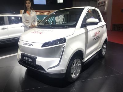 2019 Dorcen E20 3/4 front-left view