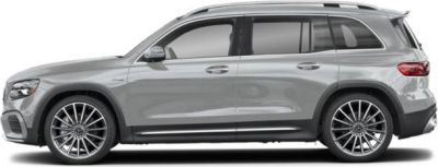 Side profile of a silver SUV with sporty alloy wheels