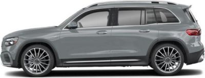 Side profile of a modern SUV with alloy wheels and streamlined design