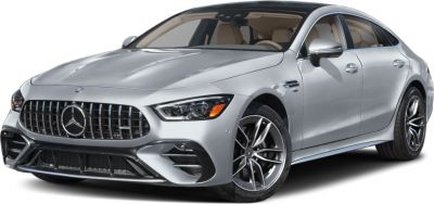 2027 Mercedes-Benz AMG GT 4-Door Coupe (C590) 3/4 front-left view