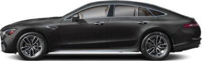 Sleek side profile with smooth lines and alloy wheels