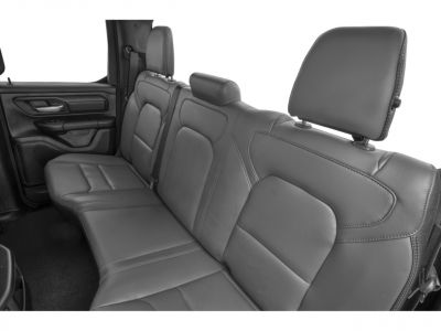 Rear leather seats and door panel interior