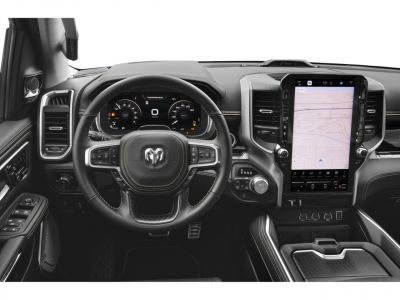 Digital instrument cluster and vertical touchscreen infotainment system