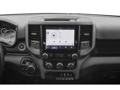 Infotainment system and central control console with climate and driving mode controls