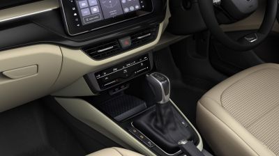 Gear shift lever and digital climate control panel