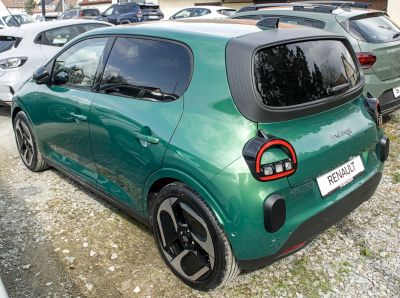 Rear design and wheels of a modern compact hatchback