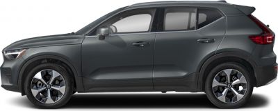 Side profile of a facelifted compact SUV with alloy wheels