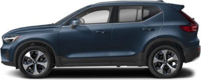 Side profile of modern compact SUV with updated design lines