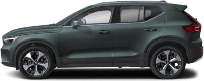 Side profile with modern alloy wheels and compact SUV design