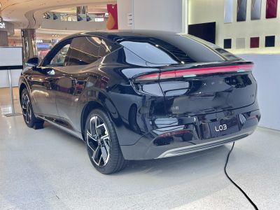 Sleek rear with full-width LED taillight and aerodynamic design