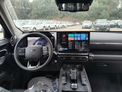 Digital dashboard and infotainment touchscreen with advanced center console controls