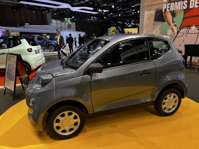 2024 Aixam MINAUTO II 3/4 front-left view