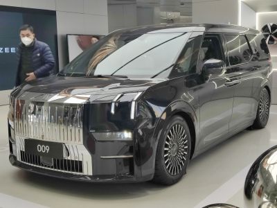 Large vertical chrome grille and intricate alloy wheels on a modern SUV.