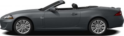 Convertible sports coupe with alloy wheels and soft top roof