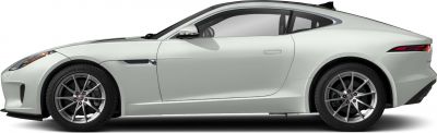 Sleek side profile of a luxury sports coupe with alloy wheels