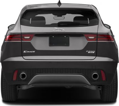 Rear view showing dual exhausts and sleek LED taillights.