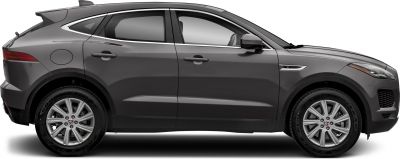 Side profile of an SUV with smooth body lines and alloy wheels