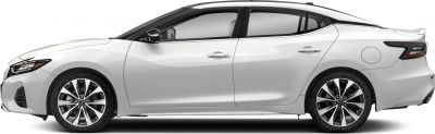 Side profile with sculpted door panels and alloy wheels