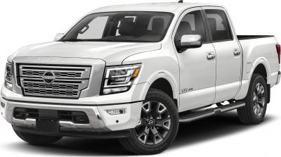 White 2016 pickup truck front-side with grille and headlights