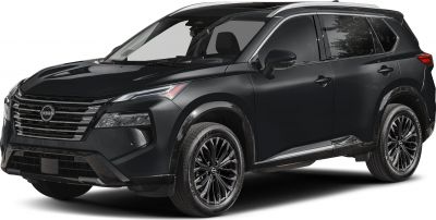 Black SUV with LED headlights and stylish alloy wheels