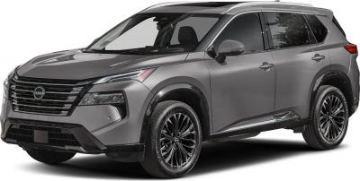 Mid-size SUV with modern LED headlights and black alloy wheels
