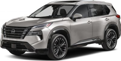 Front grille and side profile of a modern SUV with sleek wheel design