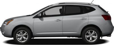 Side profile of compact SUV with alloy wheels and roof rack