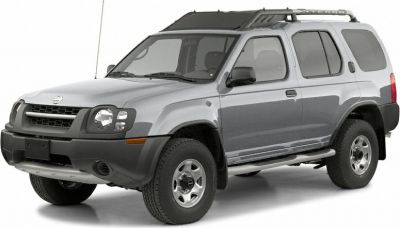 Front side view of SUV with roof rack and off-road features