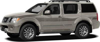 Side view of mid-size SUV with roof rails and alloy wheels