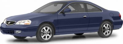 Sleek side profile of a two-door coupe with alloy wheels.