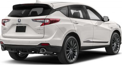 Rear side view with dual exhaust and sport wheels