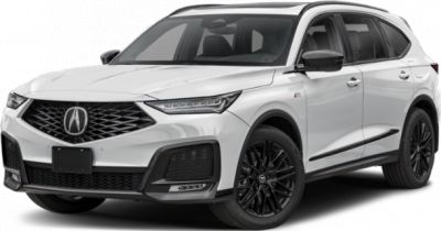Bold diamond-patterned grille and sleek LED headlights with black alloy wheels.