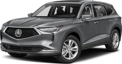 Front and side view with diamond pentagon grille and sleek SUV design