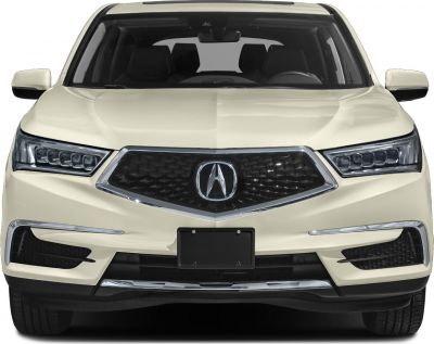 Front grille with Acura emblem and multi-LED headlights.