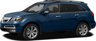 Side profile of mid-size luxury SUV with sleek design and alloy wheels