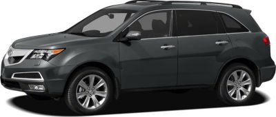 Gray mid-size SUV side profile with alloy wheels.