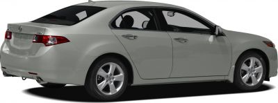 Rear side profile of a sedan with alloy wheels and tinted windows