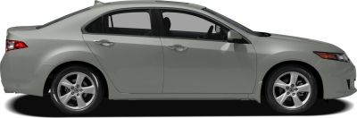 Side profile with five-spoke alloy wheels