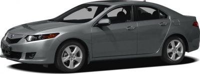 Side profile of a sleek four-door sedan with alloy wheels