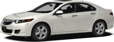 White mid-size sedan side profile with alloy wheels and smooth lines