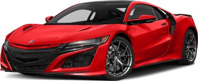 Front and side view showing sporty grille, vents and alloy wheels