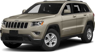 Front 3/4 view of SUV with signature grille and headlights.
