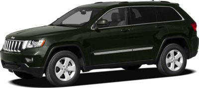 Side profile of a mid-size SUV with plain alloy wheels