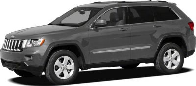 Side profile of mid-size SUV with clear body shape and wheels.