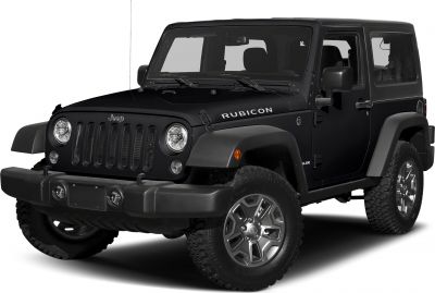Black off-road SUV with rugged tires and distinctive front grille